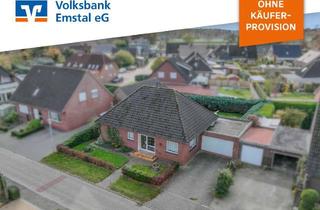 Haus kaufen in 26906 Dersum, Investieren und modernisieren: Bungalow auf großzügigem Eigentumsgrundstück in Dersum!