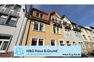 Haus kaufen in 76227 Durlach, KA-Durlach! Zentral gelegenes Dreifamilienhaus mit ausgebautem DG, Balkonen und Garten