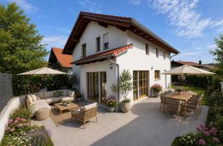Einfamilienhaus kaufen in 82544 Egling, Sonniges Einfamilienhaus in Fertigbauweise in Deining - EEK A+ !