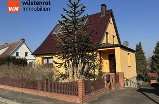 Einfamilienhaus kaufen in 01589 Riesa, Schönes, gepflegtes Einfamilienhaus mit Garage, großer Terrasse und Blick über die Felder - in Riesa