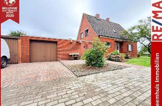 Haus kaufen in 26844 Jemgum, * Ruhige Lage * Kamin * 2 Garagen * Unglaubliche Weitsicht * Heizung von 2023 * Top Raumaufteilung *