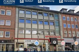 Gewerbeimmobilie mieten in Kuhberg 28, 24534 Innenstadt, Kleine, vielseitig nutzbare Gewerbefläche im 1.OG mit großer Fensterfront – zentrale Innenstadtlage