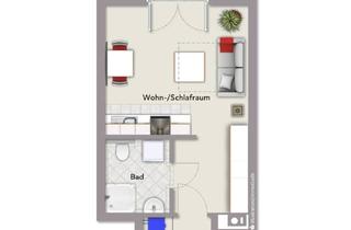 Immobilie mieten in Josef-Hepp-Straße 21, 63801 Kleinostheim, 1-Zimmer-Apartment in Kleinostheim mit Balkon und Stellplatz