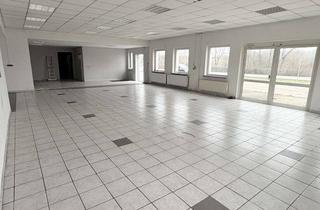 Gewerbeimmobilie mieten in 06333 Hettstedt, Attraktives Gewerbeobjekt mit großer Verkaufsfläche – vielseitig nutzbar im Gewerbegebiet mit Top-Ve