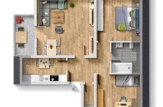 Wohnung kaufen in 64686 Lautertal, +++ Vermietete 3-Zimmer-DG-Wohnung im Lautertal +++