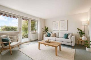 Wohnung kaufen in 61352 Bad Homburg, Attraktive 2-Zimmer-Wohnung mit sonniger Terrasse und Tiefgaragenstellplatz