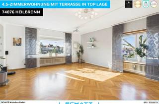 Wohnung kaufen in 74076 Heilbronn, 4,5 - Zimmerwohnung mit großer Terrasse und Garage in Top Lage