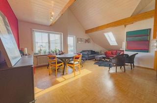 Wohnung kaufen in 79807 Lottstetten, Stilvolle Maisonettewohnung mit sonnigem Balkon und Blick ins Grüne – Wohnen in attraktiver Grenz...