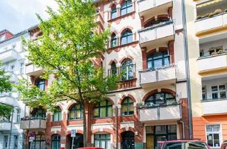 Wohnung kaufen in Gubener Straße 37, 10243 Friedrichshain, Vermietete Altbauwohnung mit Balkon in Berlin-Friedrichshain – Attraktive Kapitalanlage