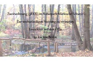 Wohnung mieten in 15377 Waldsieversdorf, Ferien-/Wochenend-/Zweitwohnung in Waldsieversdorf
