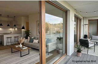 Wohnung mieten in 61476 Kronberg, VON POLL - KRONBERG: Exklusive 3-Zimmer-Neubau-Wohnung - barrierefrei und naturnah