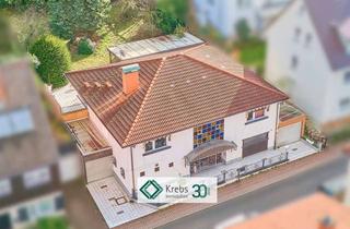 Haus kaufen in 69198 Schriesheim, Großzügig wohnen in begehrter Lage:Rarität mit großer Terrasse, Wellnessbereich und zwei Garagen