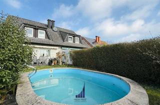 Doppelhaushälfte kaufen in 33758 Schloß Holte-Stukenbrock, Gepflegte Doppelhaushälfte mit Pool in ruhiger Wohnlage