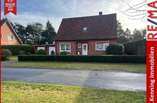 Haus kaufen in 26904 Börger, Manche Häuser erkennt man sofort – EFH mit 1.115 m² Grundstück & 2 Garagen