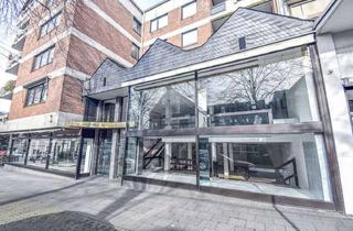 Gewerbeimmobilie kaufen in 42697 Ohligs-Aufderhöhe, Repräsentatives Büro mit großer Fensterfront, Split-Level und vielfältigen Nutzungsmöglichkeiten.