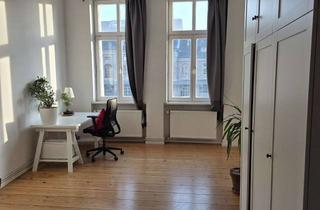 Immobilie mieten in Stralauer Allee 23a, 10245 Friedrichshain, Zimmer (20m2) + Berliner Zimmer (15m2) ab sofort bis 1.Mai mitten in Friedrichshain in 100m2 Wohnung