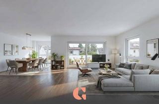 Wohnung kaufen in 80939 München, Maisonette in moderner DHH - Gartenanteil & nachhaltige Wärmepumpe