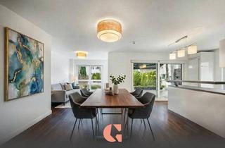 Wohnung kaufen in 80939 München, Moderne Gartenwohnung in energieeffizienter DHH - nur 2 Einheiten