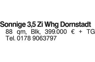 Wohnung kaufen in 89160 Dornstadt, Sonnige 3,5 Zi Whg