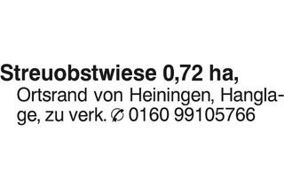 Grundstück zu kaufen in 73092 Heiningen, Grundstücke, Göppingen