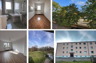 Wohnung mieten in 04838 Jesewitz, 2022 renovierte 3-Raum-WE im 2.OG in freistehendem MFH in grüner + ruhiger Lage, Bad m. F., Einzelgarage mgl.