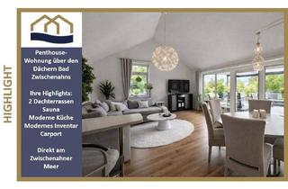 Wohnung kaufen in Lange Straße 45, 26160 Bad Zwischenahn, Bad Zwischenahn - Einfach WOW- Ihre Ruheoase über den Dächern von Bad Zwischenahn mit Sauna und 2 großen Dachterrassen