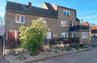Haus kaufen in 06536 Südharz, Südharz - Großes Haus 254m2 mit Hof + Ferienwohnung oben mit Dachterrasse