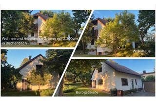 Haus kaufen in 91186 Büchenbach, Büchenbach - Wohnen und Arbeiten im Grünen Wohnhaus und Bürogebäude