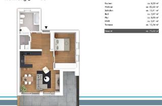 Wohnung kaufen in 92648 Vohenstrauß, Vohenstrauß - Eigentumswohnung Neubau, Modern Stadtmitte WG8