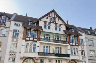 Wohnung kaufen in 30625 Kleefeld, KLEEFELD: Charmante 4-Zi. Altbau, 2 Balkone, Dielen- u. Terrazzoboden, Tageslicht-Bad u. Einbauküche