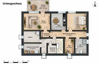 Wohnung kaufen in 88048 Friedrichshafen, 88048 Friedrichshafen Raderach Bodensee Sanierte 2,5 Zi. Whg. ca. 86 qm mit Stellplatz und Garten