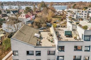 Wohnung kaufen in 13595 Spandau, Wasserblick, perfekte Ausrichtung! 3-Zimmer-Eigentumswohnung mit großer Dachterrasse in Spandau