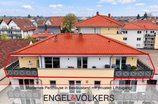 Penthouse kaufen in 67256 Weisenheim am Sand, Neuwertiges Penthouse mit Kamin und Aufzug mit privatem Zugang!