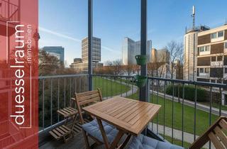 Wohnung kaufen in 40219 Unterbilk, Unterbilk: Helle 2-Zimmer-Wohnung mit Balkon und stabilen Mieteinnahmen in guter Lage