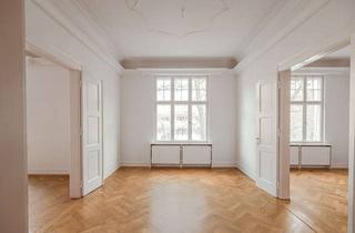 Wohnung kaufen in 81679 Bogenhausen, Herzogpark – Repräsentative Jugendstil-Altbauwohnung in Bestlage