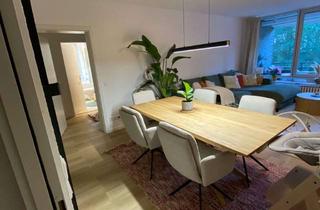 Wohnung mieten in Bismarckweg 10, 40629 Ludenberg, Ab 1.5.! 4-Zimmer-Wohnung (100 m²) mit Balkon + Garage + Schwimmbad, Sauna & Fitnessraum am Wald