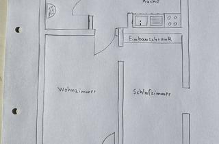 Wohnung mieten in Siebennussbaumstraße 53, 74076 Heilbronn, Helle 2-Zimmer Wohnung im 3. OG mit Balkon in Heilbronner Kernstadt