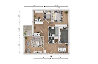 Wohnung mieten in 38444 Detmerode, Familienfreundliche Wohnung in Top‑Lage – ideal für bis zu vier Personen in Wolfsburg/Detmerode