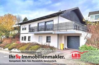 Haus kaufen in 56337 Arzbach, EFH freistehend, mit ELW, Blicklage + Garage + Garten