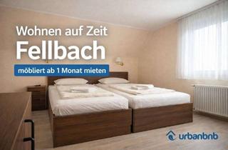 Immobilie mieten in Hofener Str., 70736 Fellbach, 1-Zimmer-Apartment (06) mit WLAN, TV, Dusche/Wc, Küche, Waschmaschine, Trockner und Parkpl