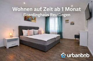 Immobilie mieten in Am Echazufer, 72764 Reutlingen, Wohnen auf Zeit Reutlingen – Möbliertes Boardinghaus-Apartment im Zentrum