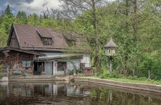 Immobilie kaufen in 82335 Berg, EHEMALIGE WASSERMÜHLE in üppiger Natur mit Bachlauf