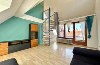 Wohnung kaufen in 71083 Herrenberg, Helle 3,5-Zimmer-Maisonette-Wohnung mit Dachterrasse, 2 Bädern & Stellplatz mitten in der Stadt