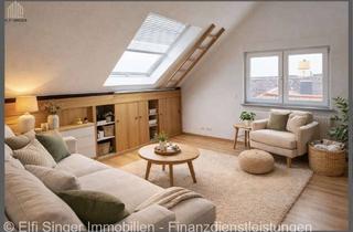 Wohnung kaufen in 73268 Erkenbrechtsweiler, Reserviert! Charmante Dachgeschosswohnung mit Alb-Blick – gemütliche 2 Zimmer, Stellplatz