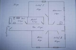 Wohnung mieten in 31171 Nordstemmen, 3,5 Zi Küche Bad
