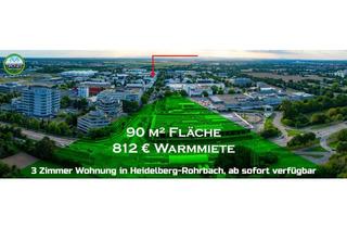 Wohnung mieten in Haberstraße 17, 69126 Rohrbach, 3 Zimmer Wohnung in Heidelberg-Rohrbach, ab sofort verfügbar