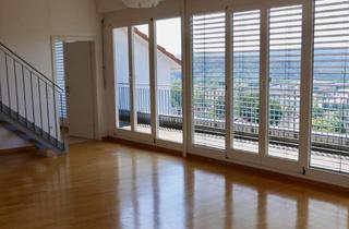 Wohnung mieten in 79761 Waldshut-Tiengen, Moderne 3 1/2 Zi. Maisonettewohnung mit Panoramablick, Balkon & Carport - Grenznah in Tiengen