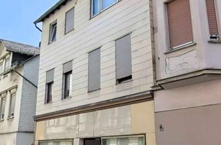 Haus kaufen in Bahnhofstrasse, 55743 Idar-Oberstein, Sanierungsbedürftiges MFH mit Gewerbeeinheit in zentraler Lage von Idar-Oberstein