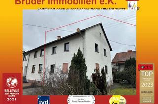 Doppelhaushälfte kaufen in Nußlocher Straße 93, 69190 Walldorf, Walldorf: Doppelhaushälfte, Nußlocher Str. 93, sanierungsbed. FREI, keine K-Prov
