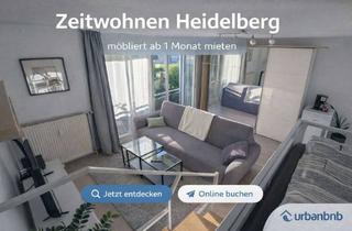 Immobilie mieten in Grenzhöfer Weg, 69123 Wieblingen, 1-Zimmerwohnung mit Loftbett, Wlan, TV, Dusche/WC, Küche, Waschmaschine, Trockner, Parkpla
